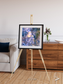 Heat Scars, Andes Framed & Mounted Print