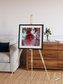 Lava Lines, Colima Volcano Framed & Mounted Print