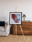 Wind Signatures, Empty Quarter Framed & Mounted Print