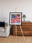 Fractured Earth, Western China Framed & Mounted Print