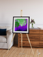Delta Mosaic, Ganges River Delta Framed & Mounted Print
