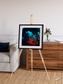 Island Sanctuary, Ghostly Grease Ice Framed & Mounted Print