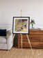 Salt Mirror, Great Salt Desert Framed & Mounted Print