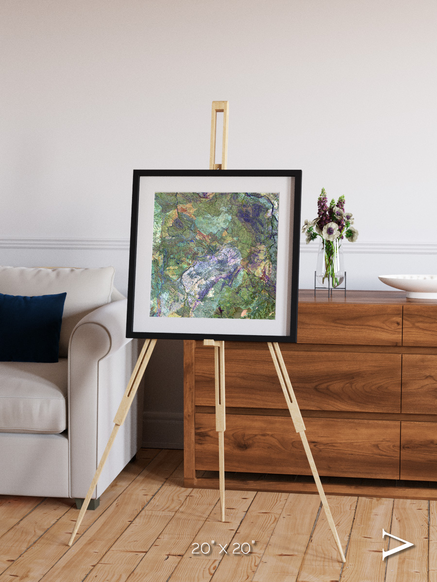 Sands in Motion, Great Sandy Desert Framed & Mounted Print