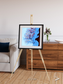 Polar Flow, Ice Waves Framed & Mounted Print