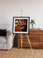 Striped Coast, Eyjafjörður Framed & Mounted Print