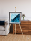 Glacial Passage, Kamchatka Peninsula Framed & Mounted Print