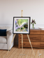Folded Ridges, Kilimanjaro Framed & Mounted Print