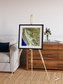 Channel Lines, Konari Iran Framed & Mounted Print
