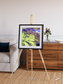 Lake Lines, Lake Amadeus Framed & Mounted Print