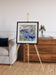 Lake Lines, Lake Carnegie Framed & Mounted Print