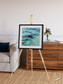 Ice River, Lambert Glacier Framed & Mounted Print