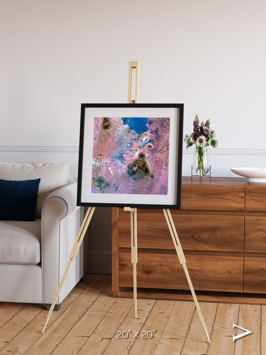 Highlands of Mulanje, Malawi Framed & Mounted Print