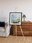 Islands in Blue, Niger River Framed & Mounted Print