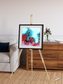 Polar Flow, Vatnajokull Glacier Ice Cap Framed & Mounted Print