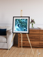 Heat Scars, Volcanoes Framed & Mounted Print