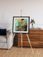 Atmospheric Patterns, Von Karman Vortices Framed & Mounted Print