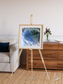 Sunlit Dunes, Alluvial Fan Framed & Mounted Print