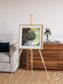 Windwritten Dunes, Brandberg Massif Framed & Mounted Print