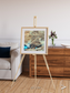 Saline Patterns, Dasht-e Kevir Framed & Mounted Print