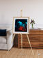Island Sanctuary, Ghostly Grease Ice Framed & Mounted Print