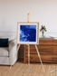 Wind Signatures, Ice Stars Framed & Mounted Print