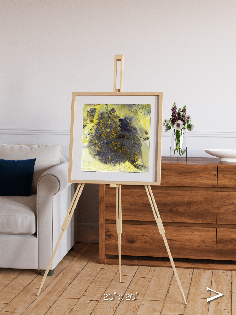 Dormant Giants, Pinacate Volcano Field Framed & Mounted Print