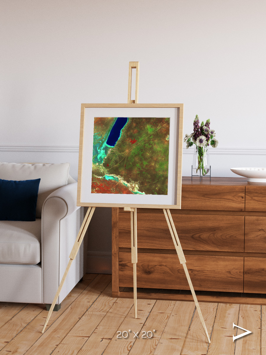 Ghost Waters, Sor Kaydak Framed & Mounted Print