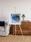 Sunlit Dunes, Alluvial Fan Framed & Mounted Print