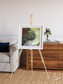 Windwritten Dunes, Brandberg Massif Framed & Mounted Print