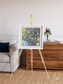 Lava Lines, Chilean Volcanoes Framed & Mounted Print