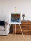 Geometric Fields, Eastern Kazakhstan Framed & Mounted Print