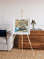 Saline Patterns, Dasht-e Kevir Framed & Mounted Print