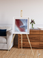 Wind Signatures, Empty Quarter Framed & Mounted Print