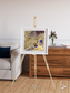 Salt Mirror, Great Salt Desert Framed & Mounted Print