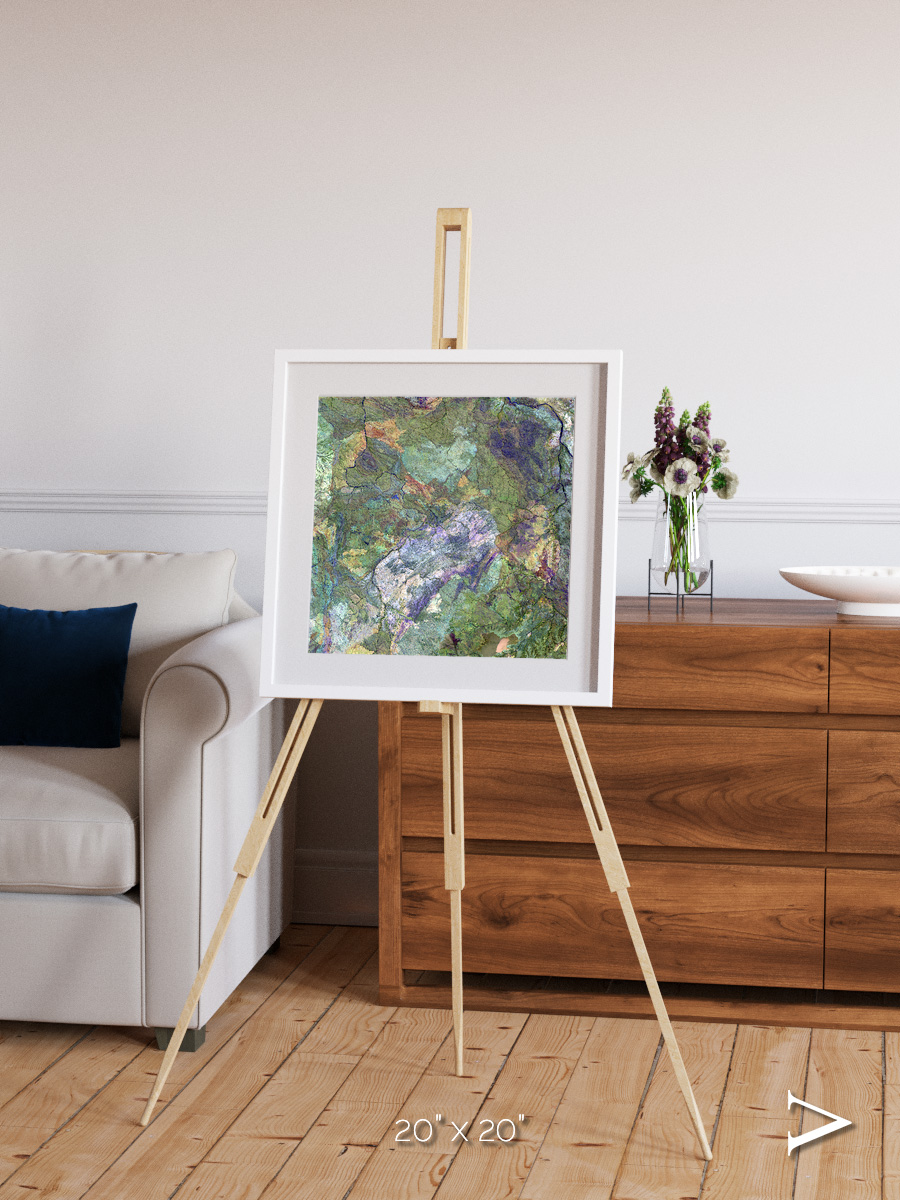 Sands in Motion, Great Sandy Desert Framed & Mounted Print