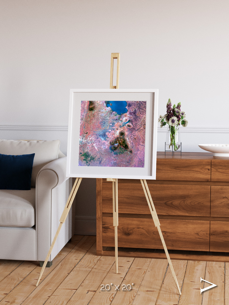 Highlands of Mulanje, Malawi Framed & Mounted Print