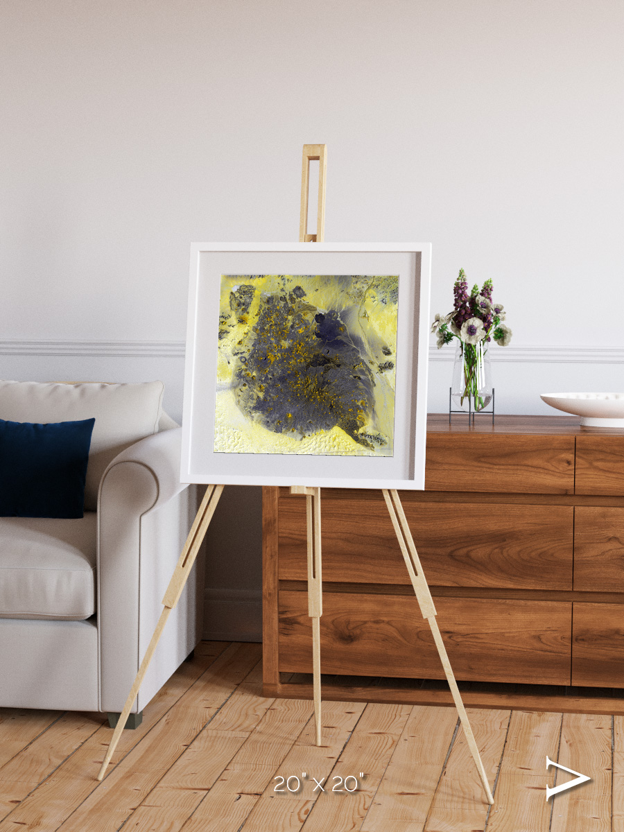 Dormant Giants, Pinacate Volcano Field Framed & Mounted Print