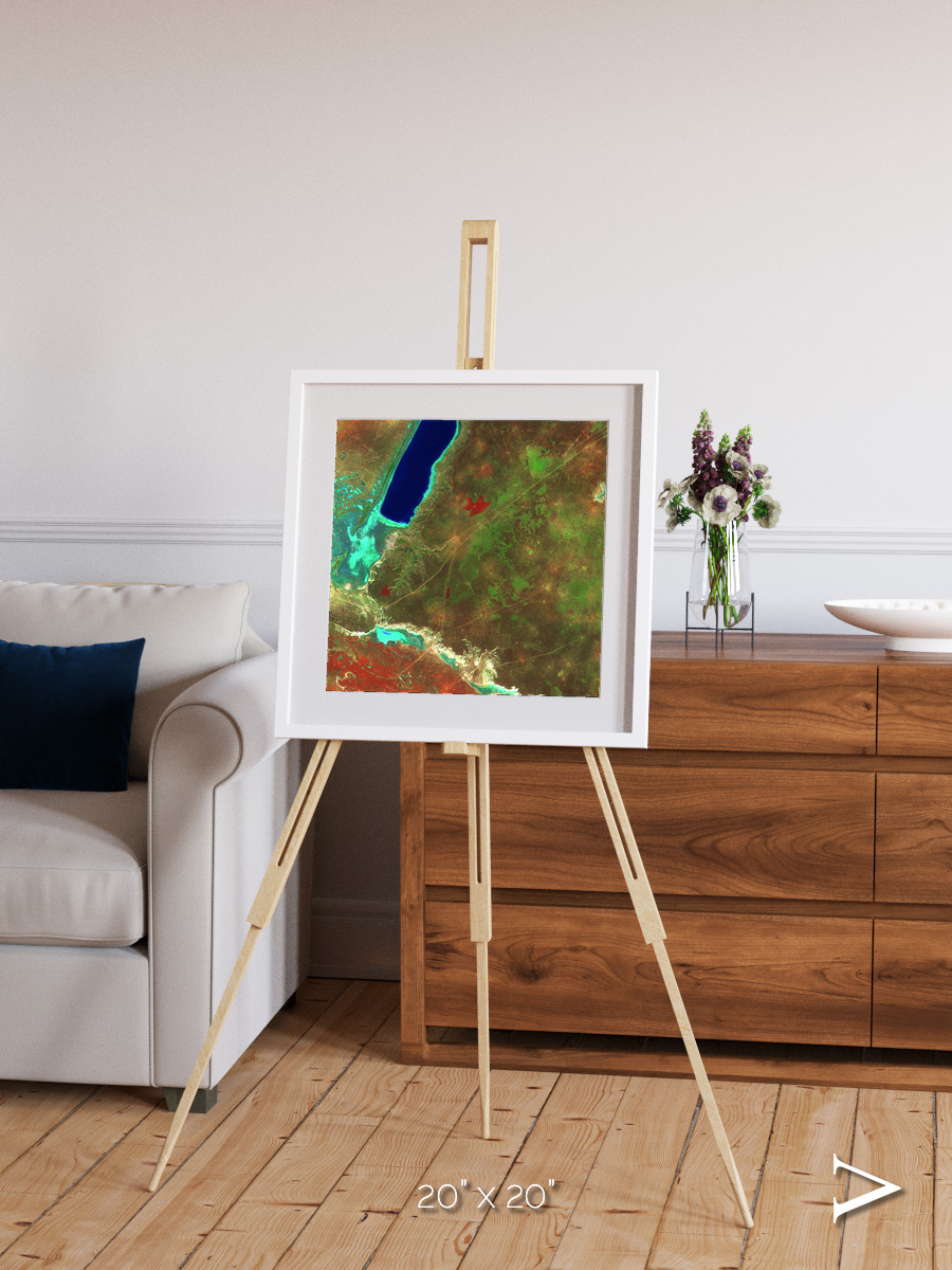 Ghost Waters, Sor Kaydak Framed & Mounted Print