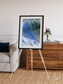 Sunlit Dunes, Alluvial Fan Framed & Mounted Print