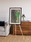 Channel Lines, Barreal Blanco Framed & Mounted Print
