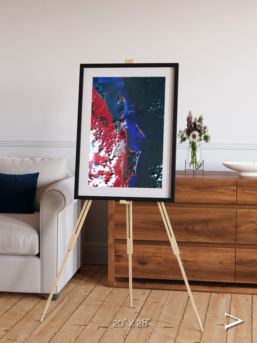 Living Edge, Cancun Framed & Mounted Print