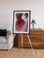 Lava Lines, Colima Volcano Framed & Mounted Print