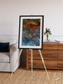 Geometric Fields, Eastern Kazakhstan Framed & Mounted Print