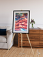 Fractured Earth, Western China Framed & Mounted Print