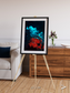 Island Sanctuary, Ghostly Grease Ice Framed & Mounted Print