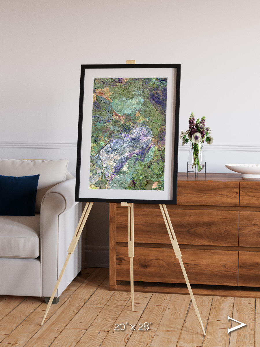 Sands in Motion, Great Sandy Desert Framed & Mounted Print