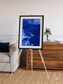 Wind Signatures, Ice Stars Framed & Mounted Print