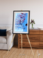Polar Flow, Ice Waves Framed & Mounted Print