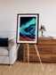Frozen Currents, Foxe Basin Framed & Mounted Print